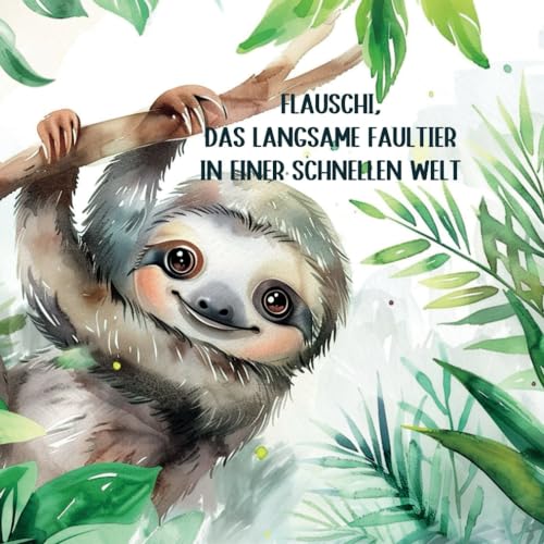 Flauschi, das langsame Faultier in einer schnellen Welt