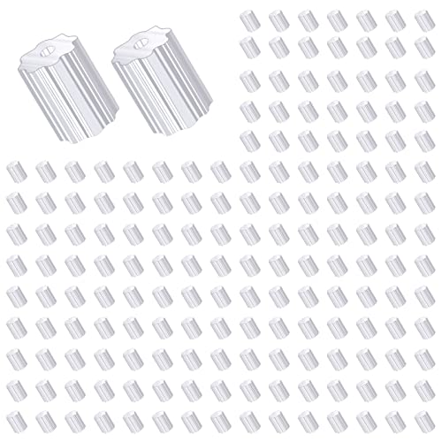 TOAOB 200 Stück Ohrring Stopper Kunststoff Silikon Klar Ohrstopper Ohrstecker Verschlüsse 3mm x 4mm Ohrringverschlüsse für Schmuckherstellung Ohrhaken Ohrringe Machen