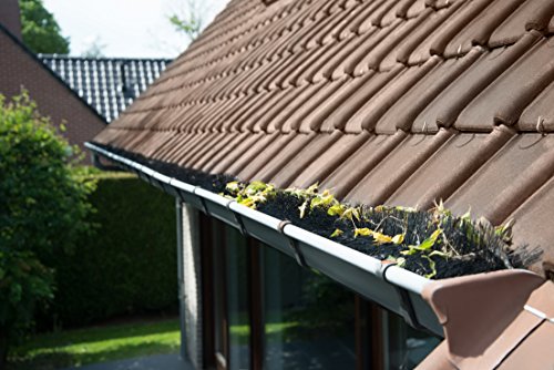 10 Meter Dachrinnenbürste 100 cm - Ø12 cm, Dachrinnenbürsten, Laubschutz, Marderschutz, Rinnenraupe, Dachrinnenschutz, Schutz vor Marder und anderen Ungeziefer