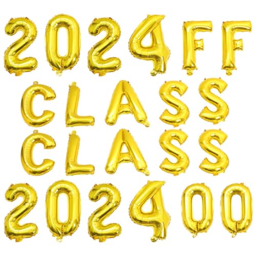 JOINPAYA 2sätze Folienballons Klassenzimmer Deko Graduation Dekoration Für Abschlussfeiern Leichte Und Wiederverwendbare Luftballons Für Kreative Feierräume