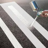 PETSTIBLE Parkplatz-Linien-Schablone, faltbare wiederverwendbare Silikon-Parkschablone für Asphalt-Beton-Pflaster