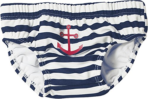 Playshoes UV-Schutz Windelhose Unisex Kinder Badehose Schwimmhose Badebekleidung, Maritim, 86/92