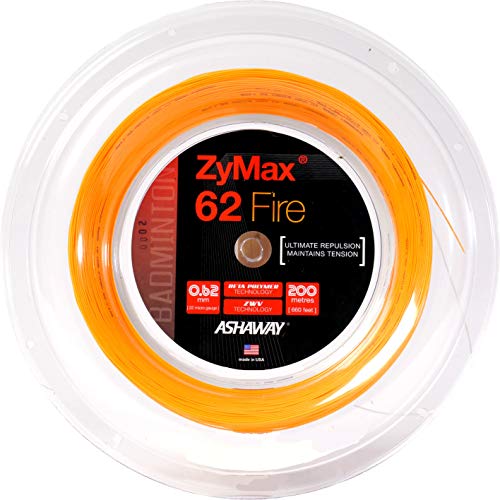ASHAWAY ZyMax Fire 62 Orange Set