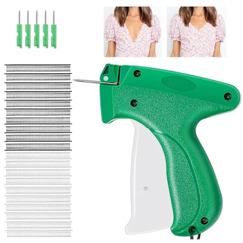 Sunwuun Stitchy Quick Clothing Fixer,Schnelles Fixiergerät für Kleidung,Schnellnähpistolen für Kleidungsstücke,Handnähmaschine,Etiketten Pistole für Kleidung,Etikettierpistole