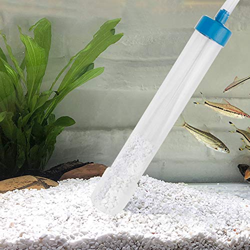 Qcwwy Kunststoff-Sandwaschmaschine mit Manueller Handbedienung für Aquarien, Einfach zu Bedienen, Hohe Effizienz