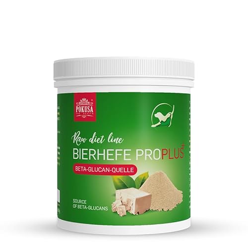 Lux4Kids Bierhefe PRO Plus Pulver für Hund & Katze für Fell und Immunsystem 250 Gramm