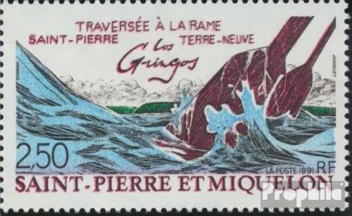 Prophila Collection St. Pierre und Miquelon 621 (kompl.Ausg.) postfrisch ** MNH 1991 Ruderregatta (Briefmarken für Sammler) Wassersport (Schwimmen/Segeln …)