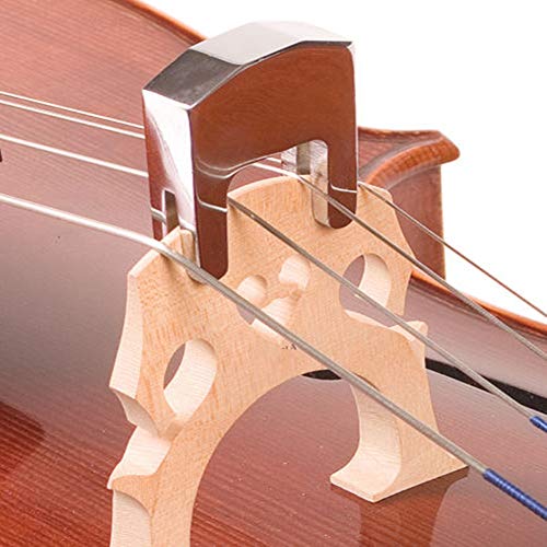 AMONIDA Hochwertiger, langlebiger Cello Practice Mute, Cello Mute, Studenten für zu Hause