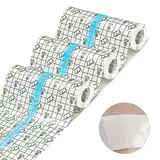 ACWOO Tattoo Folie, 3 Rollen Tattoo Pflaster, 15cm x 1m Tattoo Aftercare, Groß Tattoo Pflaster Wasserdicht,Tattoofolie, Transparent Bandage, Tattoo Folie Heilung, Second Skin Tattoo