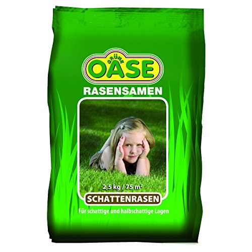 Grüne Oase Rasensamen GO-130 Schattenrasen 2,5 kg, grün