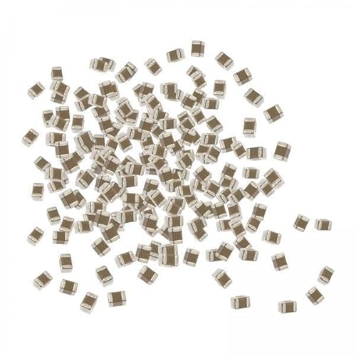 Harilla 2X 100 X SMD 0805 Widerstands Set, Keramik Chip Kondensatoren Sortiment Set, 25 V, 106 K für Die Reparatur von Radios, Stereoanlagen, Fernsehern Und