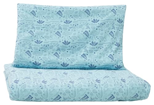 Kinder Jersey Bettwäsche-Set aus Bio Baumwolle 100 x 135cm, Kissen 40 x 60cm, GOTS zertifiziert
