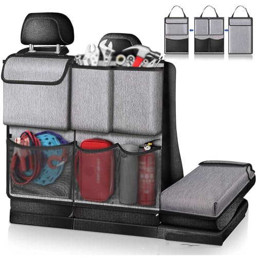 LKILFUWX Auto Kofferraum Organizer, Für Suzuki Swift 2017-2024 Wasserdicht Kofferraum Tasche Multi-Compartment Car Organizer Auto Aufbewahrungstasche,B