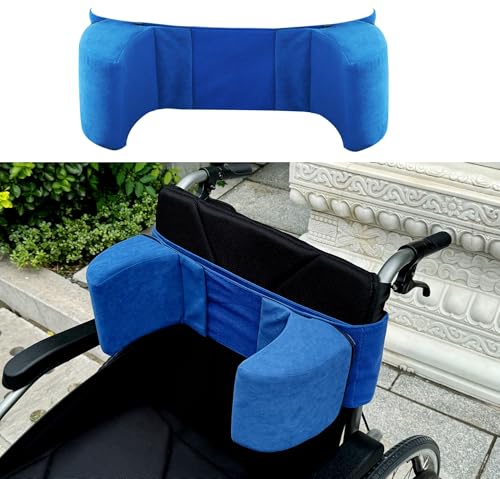 Generisch Seitliche Stütze für Rollstuhl | Rollstuhlseitenstütze mit Verstellbaren | Universal Rollstuhl Seitenstütze | Seitliche Stütze für Rollstühle Anti Dekubitus Kissen Lateral Support (Blau)