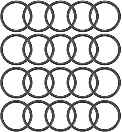 Gummidichtung, O-Ringe Gummidichtung, Buna-N, SealingGasket, Nitrilkautschuk-Dichtungssatz, Nitrilkautschuk-O-Ringe, 22 mm AD 18 mm ID 2 mm Breite, metrische Buna-N-Dichtung, 20er-Pack (Juntas tóricas
