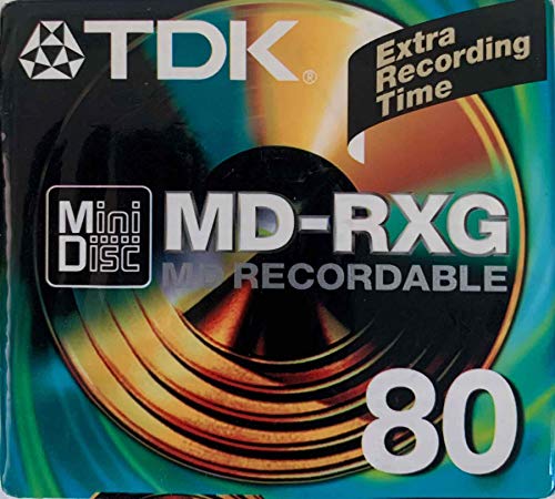 TDK Recordable Minidisc Minutes MD-RXG