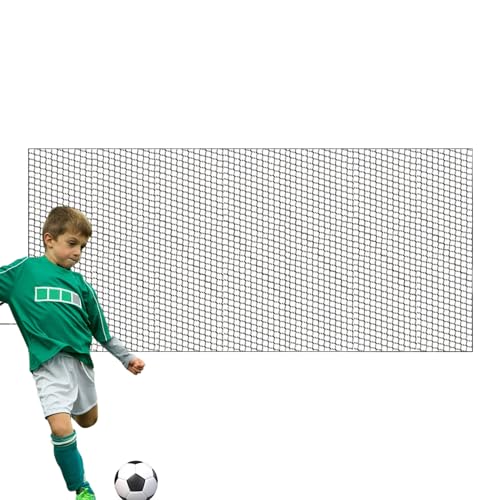 Ballfangnetz - Outdoor Sports Barrier Zaun für Bälle, Hochfestnetz für Hinterhoffeld | Schutznetz Backstop für Fußball -Baseball -Golffußball, langlebige Trainingsausrüstung für Übungssicherheit