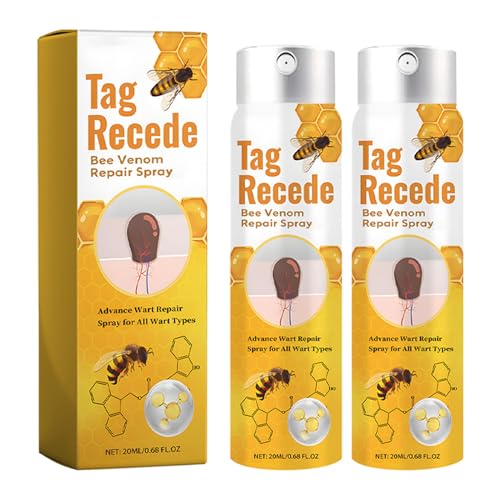 Tag Recede Bienengift, Tag Recede Bienengift Spray, Tag Recede Bienengift Behandlungsspray, 20 ml (2 Stück)
