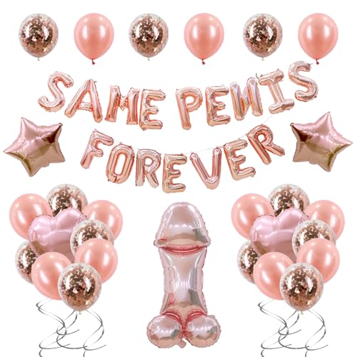 JGA Deko Frauen, Junggesellenabschied Dekoration Luftballons, Bride to Be Deko Ballons Rosegold, Bride to Be Girlande Ballon, Konfetti Folienballons, für Bridal Shower Abschied Bachelorette Party