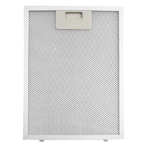 URPIZY Metall-Fettfilter für Dunstabzugshaube, 300 x 240 x 9 mm, Metallgitter, Dunstabzugshaube, Filter aus Metallgeflecht, Abluftfilter, Metallgitter-Filter (1 Stück)
