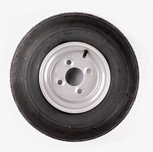 AWD Komplettrad 8 Zoll Rad 16.5x6.50-8 Reifen + Felge - Lochkreis: 4x100-6PR
