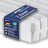 Betten-ABC - Matratze (KSP-500) - 140x200 cm - Wendematratze mit 2 Härtegraden (H2/H3) - 7-Zonen Matratze aus Hybridschaum - Hypoallergen & Antibakteriell - Oeko-TEX® Zertifiziert - Paketlieferung