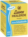 Luvos Heilerde imutox Kapseln - Naturheilmittel zur Bindung von Schadstoffen - Bei Beschwerden im Magen-Darm-Trakt, oxidativem Stress und Histaminunverträglichkeit - 120 Kapseln