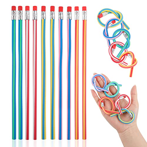 Weysoo Biegebleistifte, Mitgebsel Kindergeburtstag Lernspielzeug Give Aways Partybeutelfüller Partydekorationszubehör Spielzeug… (10)