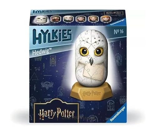 Ravensburger Hylkies: Harry Potter Sammelfiguren zum selbst zusammenbauen - Figur #16 - Hedwig - Aufbauen, Verlieben, Sammeln - Mini-Figuren für Fans von Hogwarts