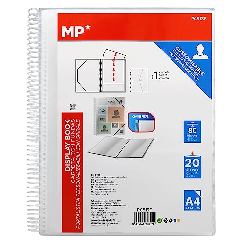 MP PC513F Dokumentenmappe 80 Mikron mit personalisierbarem Deckblatt