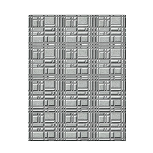 Spellbinders "Raster Embossing Ordner, Kunststoff, transparent
