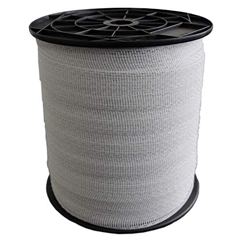 ZGM Weidezaunband Basic - weiß - 200 m, 40 mm, 8 NIRO