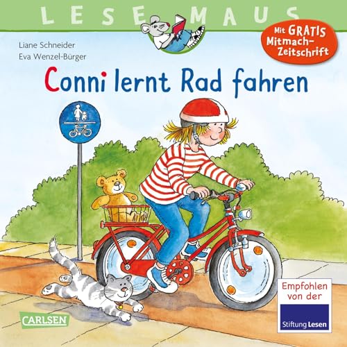 LESEMAUS 71: Conni lernt Rad fahren: Tolle Bilderbuchgeschichte für Kinder ab 3, die das Radfahren lernen (71)