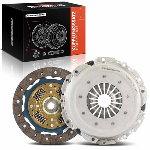 Frankberg Kupplungssatz mit Synthetischem Fett Kompatibel mit Fiesta V JD JH 1.6L 2001-2008 Kupplungsset Fusion JU 1.6L 2002-2009 2 DY 1.6L 2003-2007 Replace# 1387436