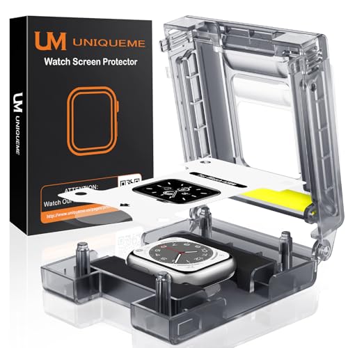 UM UNIQUEME 4 Stück Schutzfolie für Apple Watch Series 10 42 mm Folie,Flexible TPU für iwatch 42 mm Displayschutz, Blasenfreie, Weich HD Klar Displayfolie, Volle Abdeckung, Anti-Staub