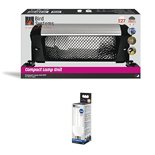 Bird Systems - Kompaktleuchte für Vögel 30cm + Bird Lamp - Vogellampe inklusive Leuchtmittel