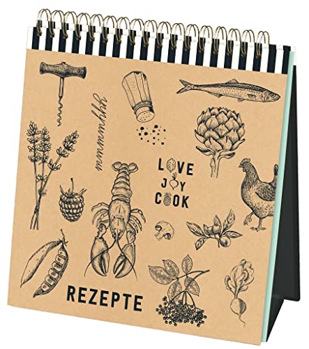 moses. Großer Rezeptaufsteller Soul Food, cook & STYLE Rezeptbuch zum Aufstellen mit 40 Klarsichthüllen für Rezeptblätter Saisonkalender, das individuelle Kochbuch Selbstschreiben, 80670