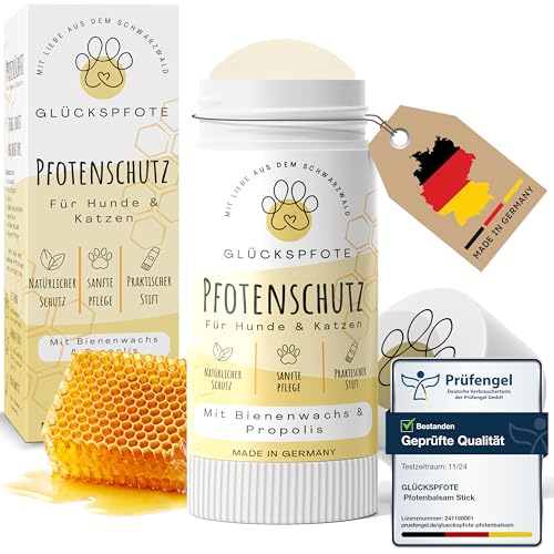 GLÜCKSPFOTE Pfotenbalsam Stick&Dose (Stick 40 Ml)