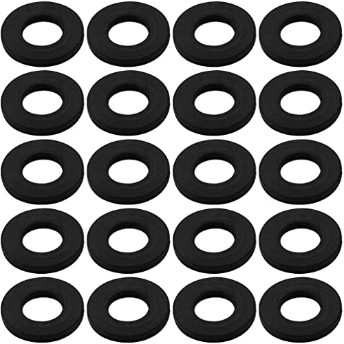 XYWHPGV 20 Stück 12 mm x 24 mm x 2,5 mm Gummiöldichtung O-Ringe Unterlegscheibe Dichtung Schwarz(b5ded 67dae 77c65 38736 6f05d 144e1