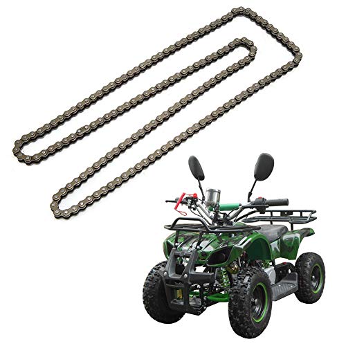 Kette 25H,Pocket Bike Kette,Pocket Bike Ersatzteile,25H 158Links Edelstahl Kette Passt Für Pocket Bike Mini Quad ATV Roller