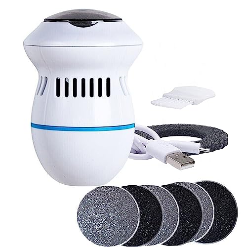 elektrischer Hornhautentferner, Hornhaut Entfernen Fuß Wiederaufladbar, Pediküre Set Fußpflege Hornhauthobel Hornhautraspel, Callus Remover Fußpflegegerät Electric