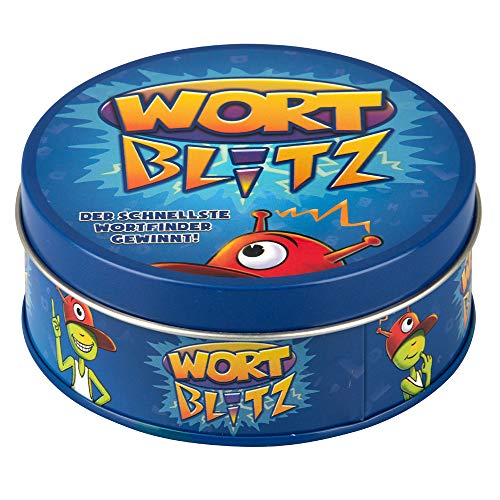 Wortblitz von HCM Kinzel – Das rasante Familien-Kartenspiel für Schnelldenker und Wortakrobaten, ideal als Lernspiel und für Partys
