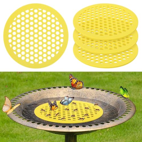 SZXLSP 4PC Floating Bee Island – Floating Bee Island – Ökologischer Lebensraum | Schwimmender Garten, von der Natur inspirierte Schwimminsel, einzigartige Dekoration, Schwimminsel aus Miniatu (A)