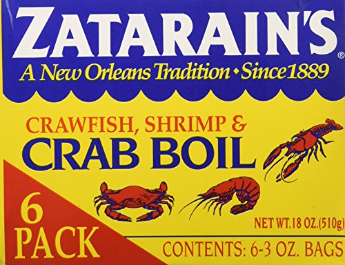Zatarain's Crab Boil Six 3oz Bags by Zatarain's - New Orleans [Foods]