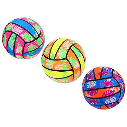 COSMEVIVI Bunte Aufblasbare Wasser Volleyballs Für Strand Und Pool Ø Ideal Für Wasserspaß Und Spiele Im Freien Zufällige Farben