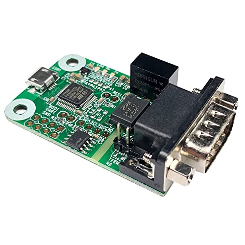 USB zu CAN Konverter Modul for Raspberry Pi5/Pi4/Pi3B+/Pi3/Pi Zero(W)/Jetson Nano/Tinker Board and Any Single Board Computer Support Windows Linux and Mac OS (USB2CAN)