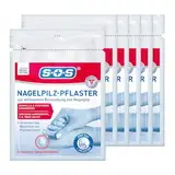 SOS Nagelpilz-Pflaster | zur intensiven Behandlung | einfache Anwendung über Nacht | schnelle, sichtbare Ergebnisse | praktische Anwendung | auch bei Nagelverfärbungen |6x8 Pflaster