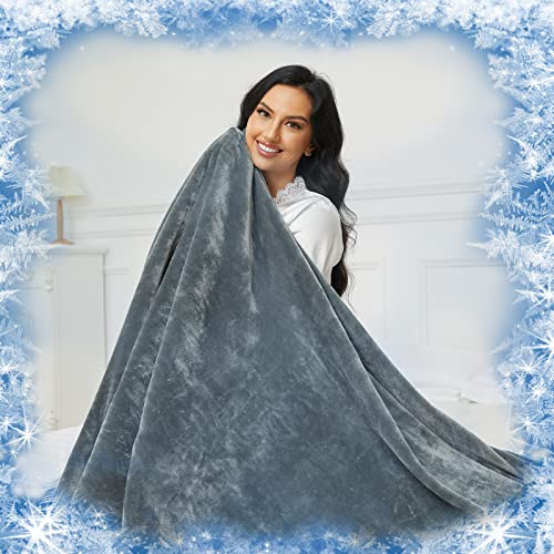 Uplayteck Kühldecke 150 x 200cm, Leichte Sommerdecke mit Japanische Arc-Chill Q-Max>0.4 Kühlfasern, Kühl und Hautfreundlich, 2 in 1 Doppelseitig Cooling Blanket Dünne Selbstkühlende Decke für Menschen