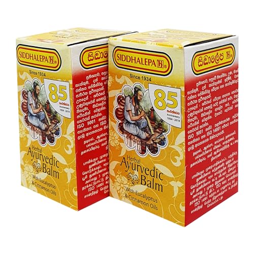 Siddhalepa® Ayurveda Kräuterbalsam (25 g), 2er-Pack