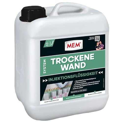 Mem Trockene Wand 10 Liter und 12 Trichter